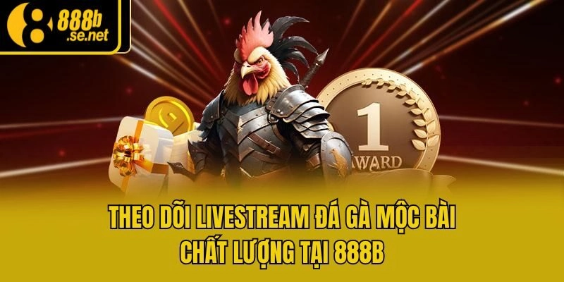 Theo dõi livestream đá gà Mộc Bài chất lượng tại 888b